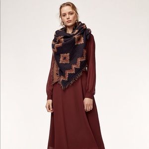 Aritzia Wool Blanket Scarf by Wilfred